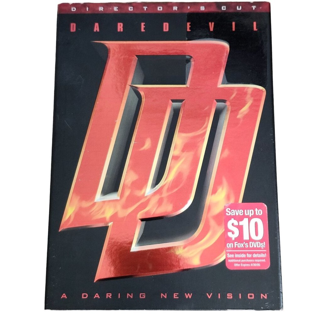 Daredevil Director's Cut DVD 2003 DC Comics Ben Affleck Jennifer Garner